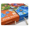 36pcs Carrying Jigsaw Puzzle Children Paper Large Pieces Puzzle Enlightenment Gift 3-6 Years Old Baby Toys Toddler Puzzle 2