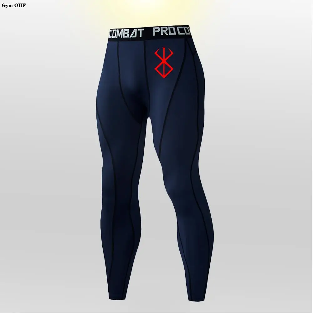 Anime Berserk-Men's Jogging Compression Pants Sports Running Tights Gym Bodybuilding Exercise Leggings Quick Dry