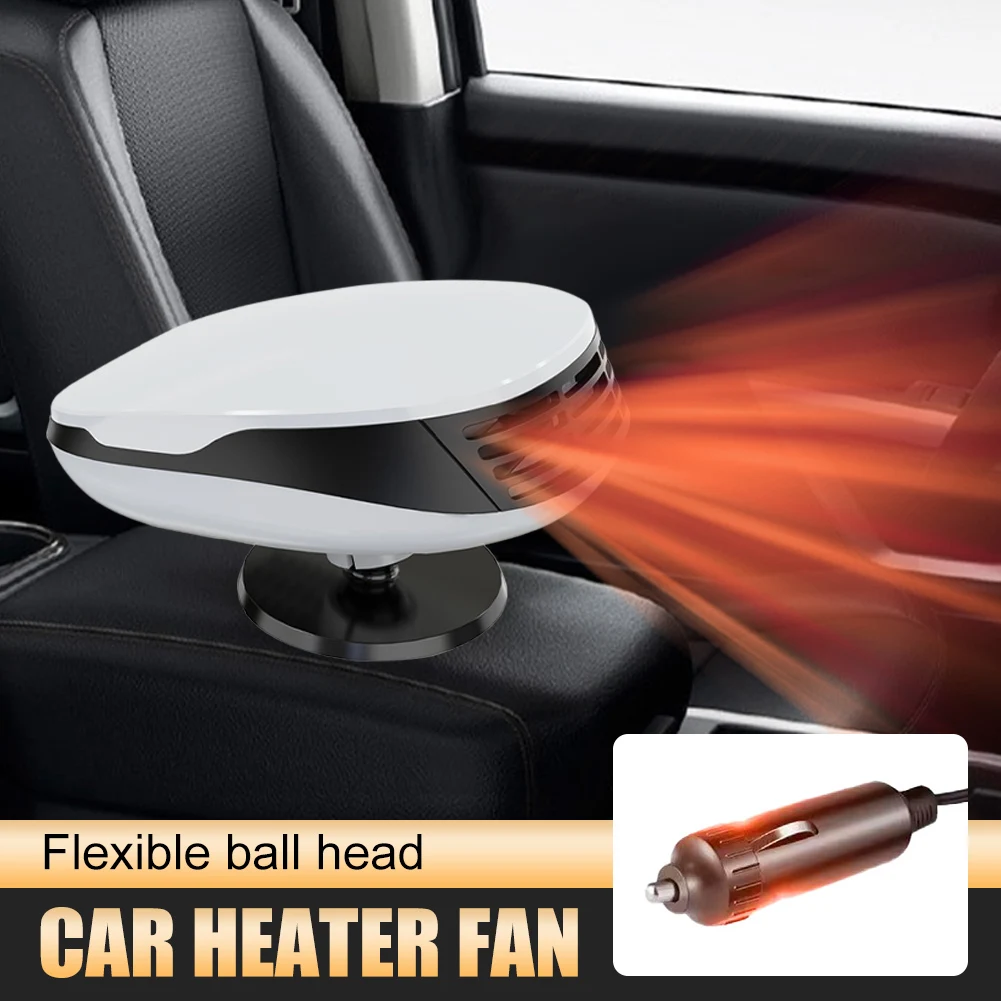 

Universal Car Heater 12V Car Heating Fan Adjustable Hot Air Heater 360° Rotation Winter Defogging Defrosting For Car Truck SUV