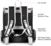 Dog Backpack Carrier for Small Large Cat, Pet, Puppy, Ventilated Pet Hiking Backpack Travel Bag, Airline Approved Cat Backpack C 2