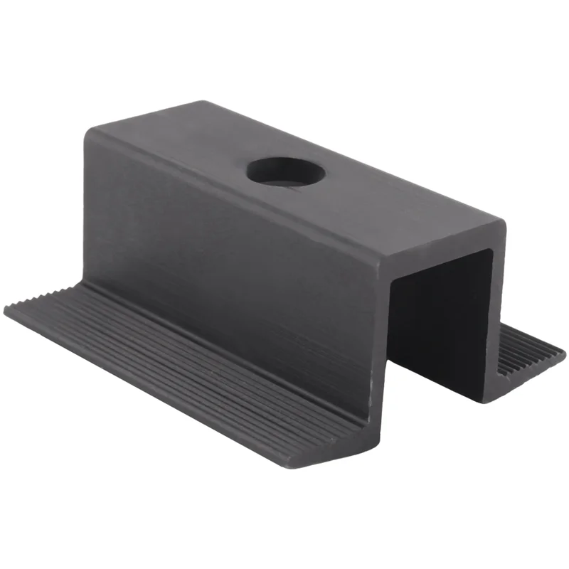 B23B 30 X 센터 클램프 PV 태양광 패널, 블랙, 모든 프레임 높이용 모듈 클램프, 태양광 패널 지붕용 브래킷