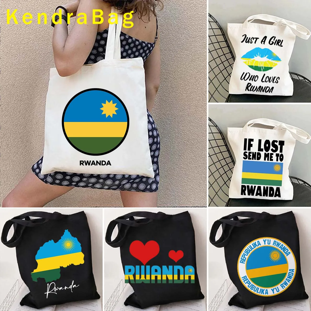 

Винтажная Сумка-тоут с изображением руда, флага, карты страны, руда, Африки, любви, сердца, патриотического подарка, Холщовая Сумка-тоут через плечо, сумка-шоппер, Хлопковая Сумка