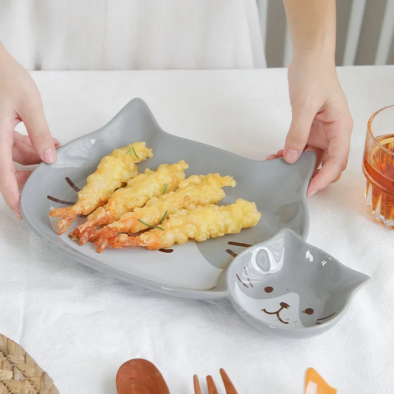 Appetizer Plates Dinner Plates With Cats On Them Cat Side Plates