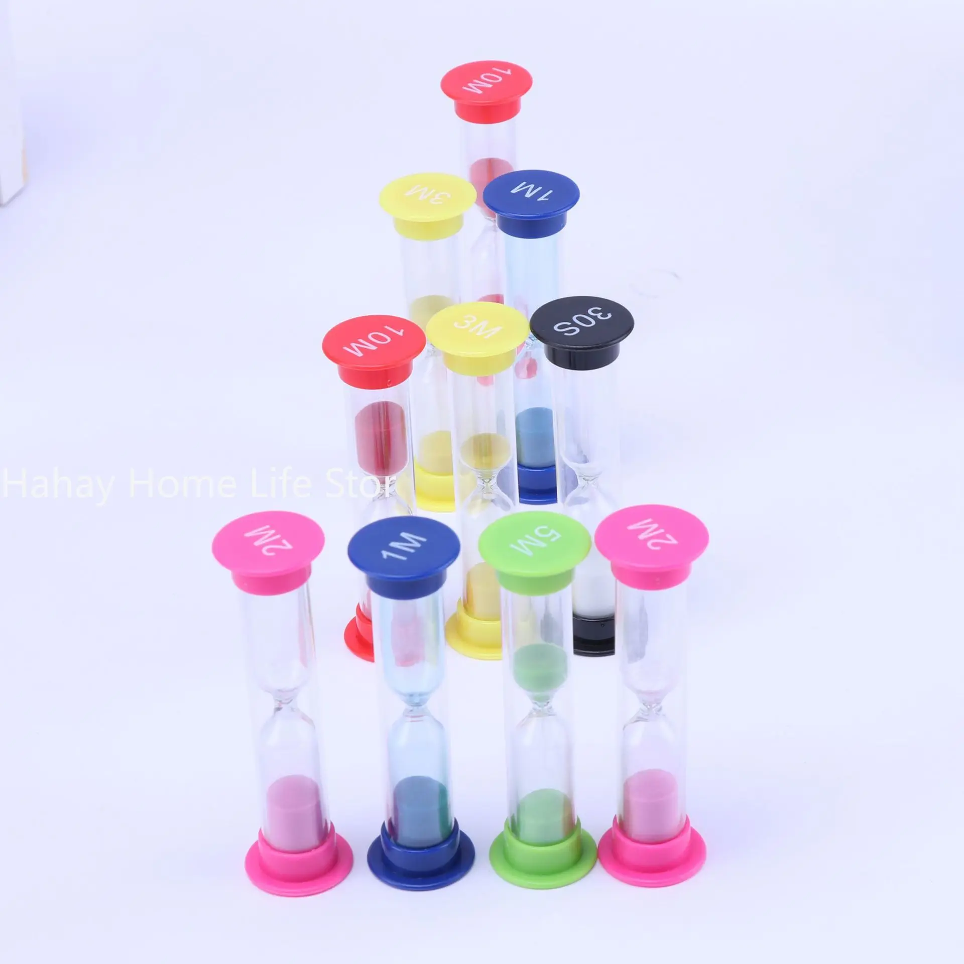 Hourglass 30S/1/2/3/5/10Minutes Sand Timer Sand Clock Desktop Ornament Watch Children Kids Gift Home Decoration