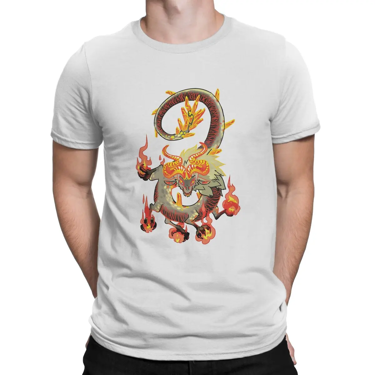 thumbnail image 1 of Camiseta de algodón de manga corta con cuello redondo y diseño de Zelda para hombre de la antigua Dinastía Z, ideal como regalo de humor., 1 of 7