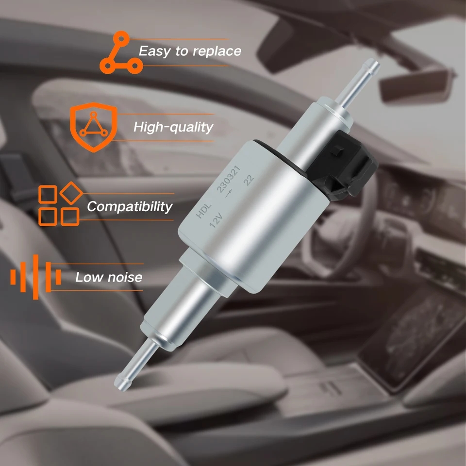 Pompe à Carburant De Chauffage, 12V 22ML Pouls