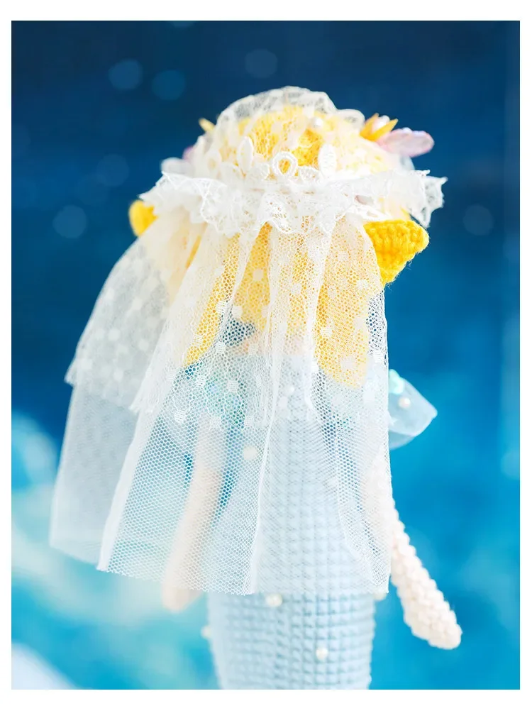 Susan's Family Constellation DIY Doll Crochet Kit Woolen Doll Signs Crochet Yarn Soft Cotton Knitted Toy Materials Package