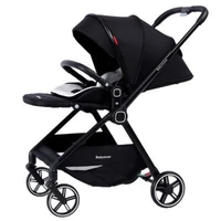 Highview Baby Stroller Can Sit or Lie Down, Lightweight and Foldable, Newborn Baby Umbrella Stroller,Four-wheel Two-way Stroller