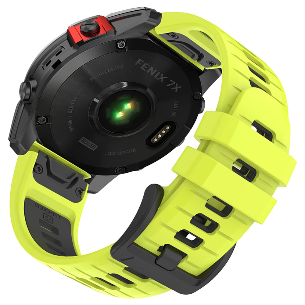 Durable Silicone Sports Watch Band - QuickFit Design