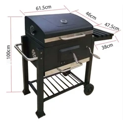 Barbecue Stove Household Barbecue Grill Outdoor Smoke-Free Barbecue Charcoal Courtyard BBQ Portable Barbecue Stove Products Tool