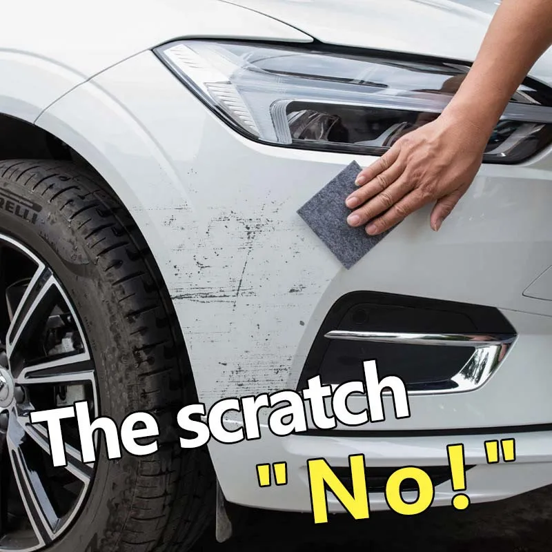 Scratch Remover Cloth Nano Sparkle Cloth Car Scratch Repair Accessories Multifunction Nano Magic Cloth Scratch Remover Repair Water Polishing