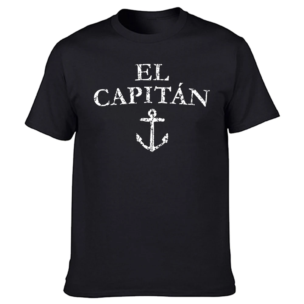 

Funny El Capitan Captain Boat Sail T Shirts Cotton Streetwear Short Sleeve Birthday Gifts Summer Style T-shirt Mens Clothing