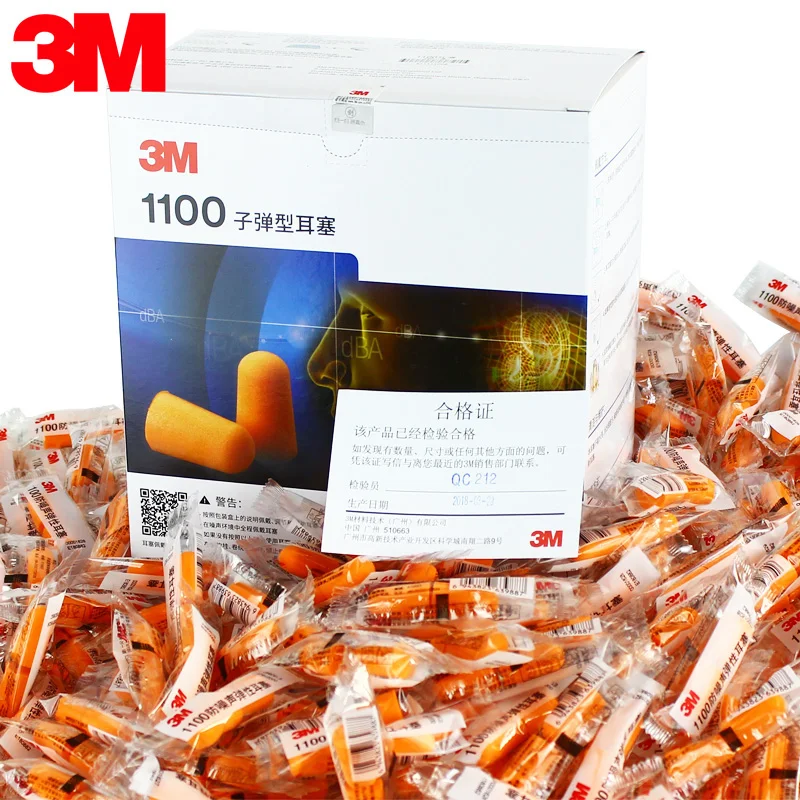 10 pairs】3M earplugs for Sleep Learning anti-noise Super