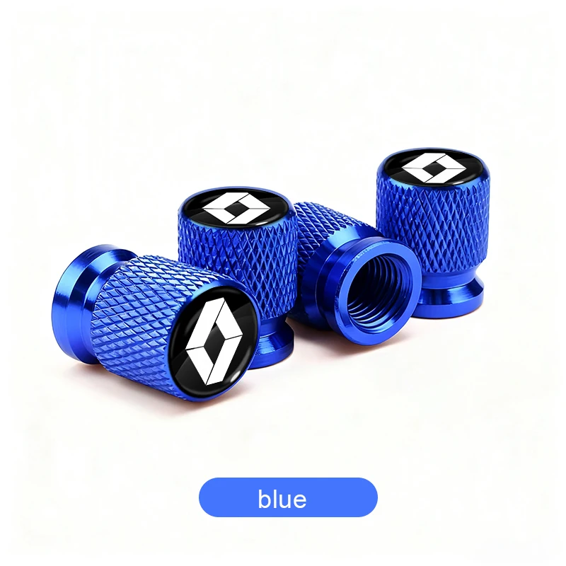 Premium Waterproof Car Tire Valve Caps - Set of 4