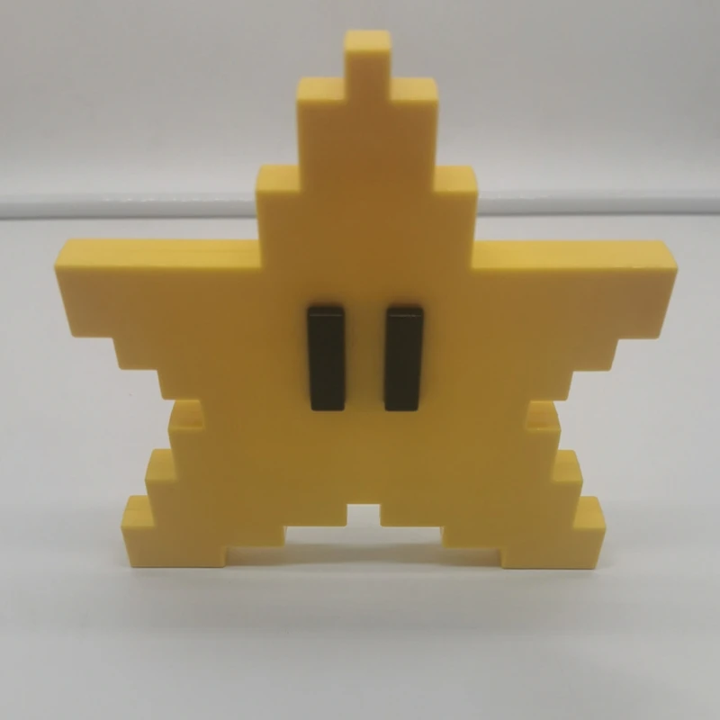 3D Pixel Star Christmas Tree Topper Classic Game Ornament Christmas Tree Decorations Holiday Xmas Gifts christmas tree decoration,christmas star decoration