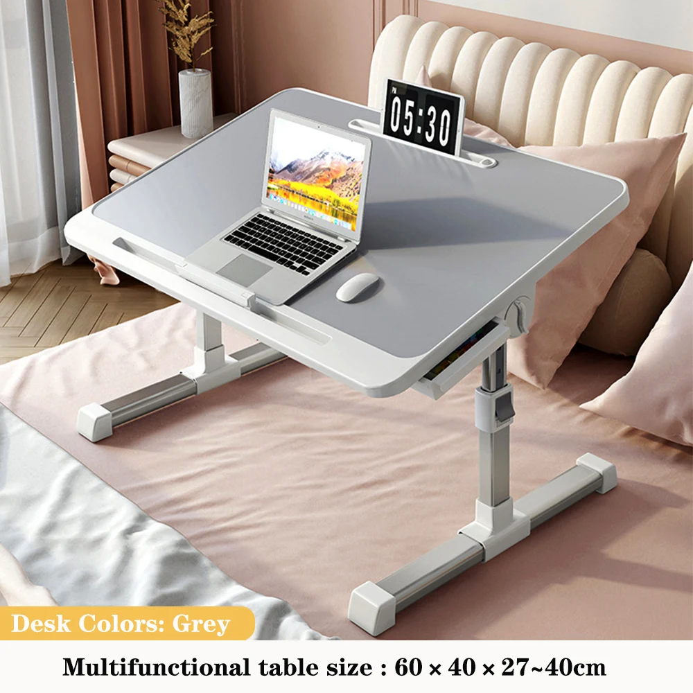 Складная подъемная кровать, маленький стол для домашнего обучения, простой компьютерный стол для спальни, общежития, студенческий стол для ноутбука, компьютерный стол