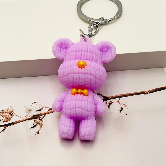 Aliexpress Cute Keychain Charm Tie Bear Pendant for Women Men Bag Car Keyring Mobile Phone Fine Jewelry