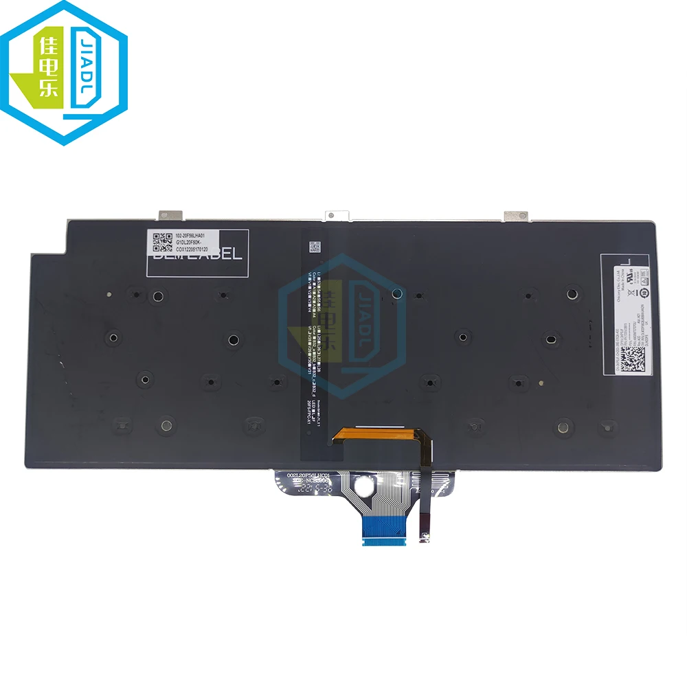 Teclado Retroiluminado para Dell Latitude 7320 5320 em Notebook Teclados de Substituição 0kp0jf Reino Unido gb gb Retroiluminado Kp0jf Cn0kp0jf - Imagem 4
