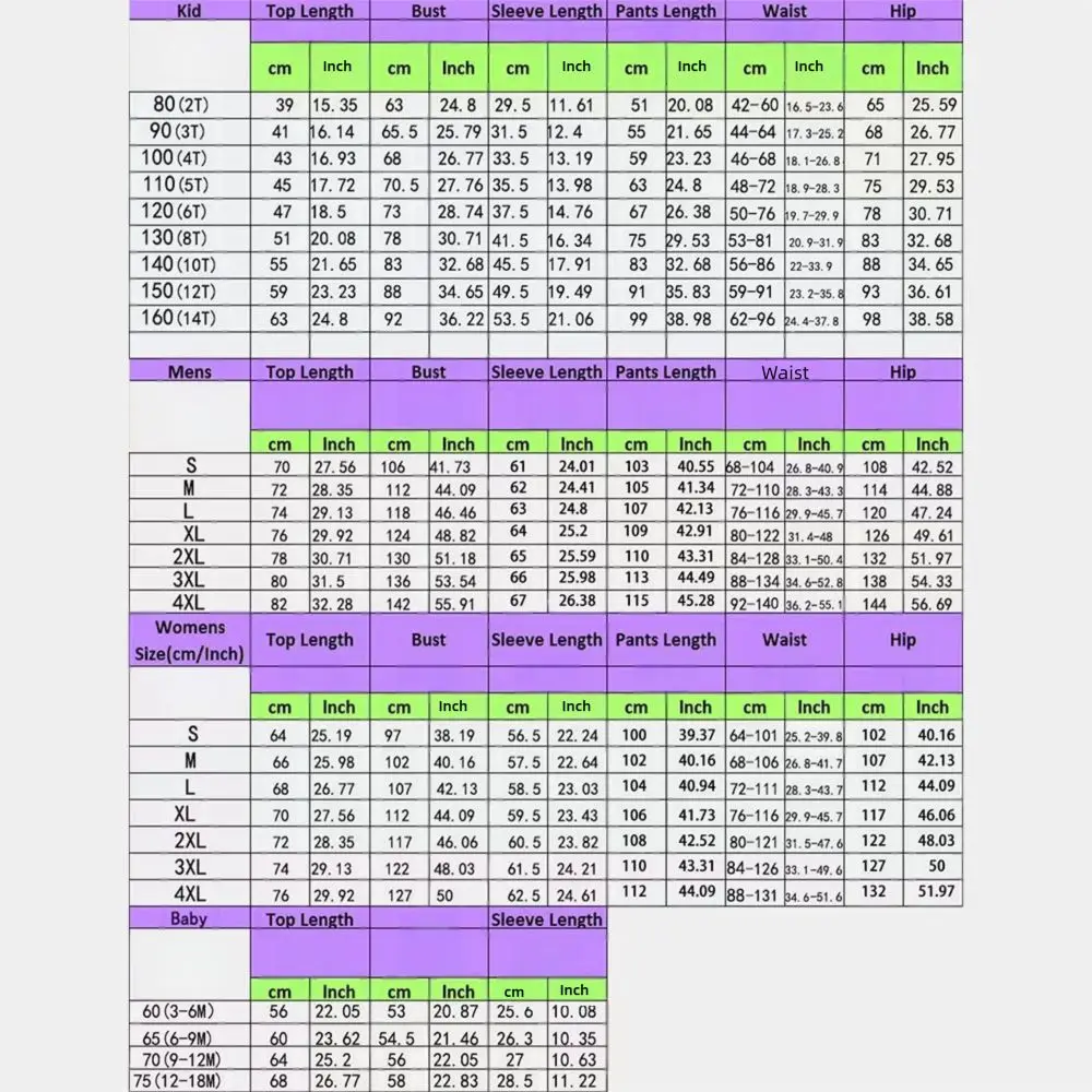 Soft Cartoon Printed Family Pyjamas Set for Winter