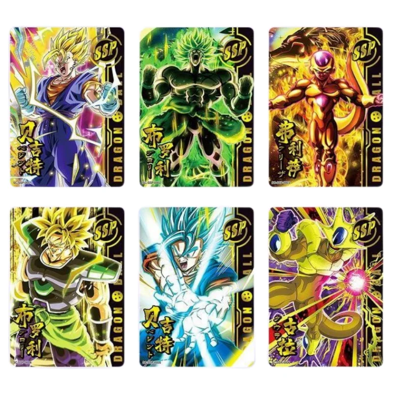 

Dragon Ball Card Deluxe Commemorative Edition Goku Vegeta anime character peripheral card collection book full collection card