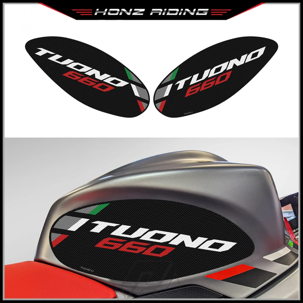 Aprilia Tuono 660 2021-2022 스티커 오토바이 액세서리 사이드 탱크 패드 보호 무릎 그립 매트, 오토바이 액세서리..