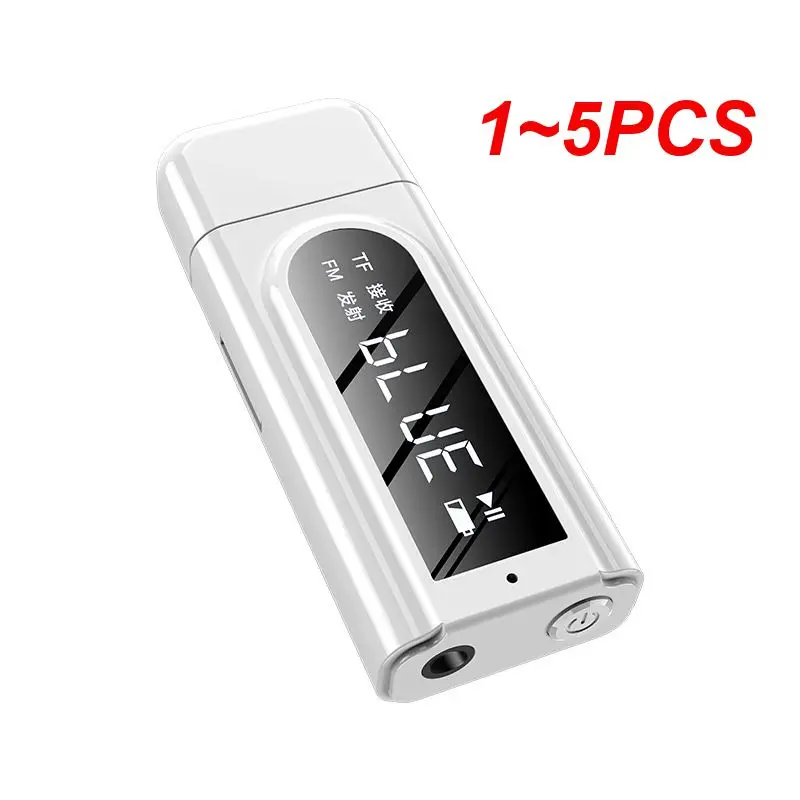 

1~5PCS 5.0 Audio Receivers Transmitter Adapter USB Car FM Receiver MP3 Play Aux Audio Dual Output Stereo