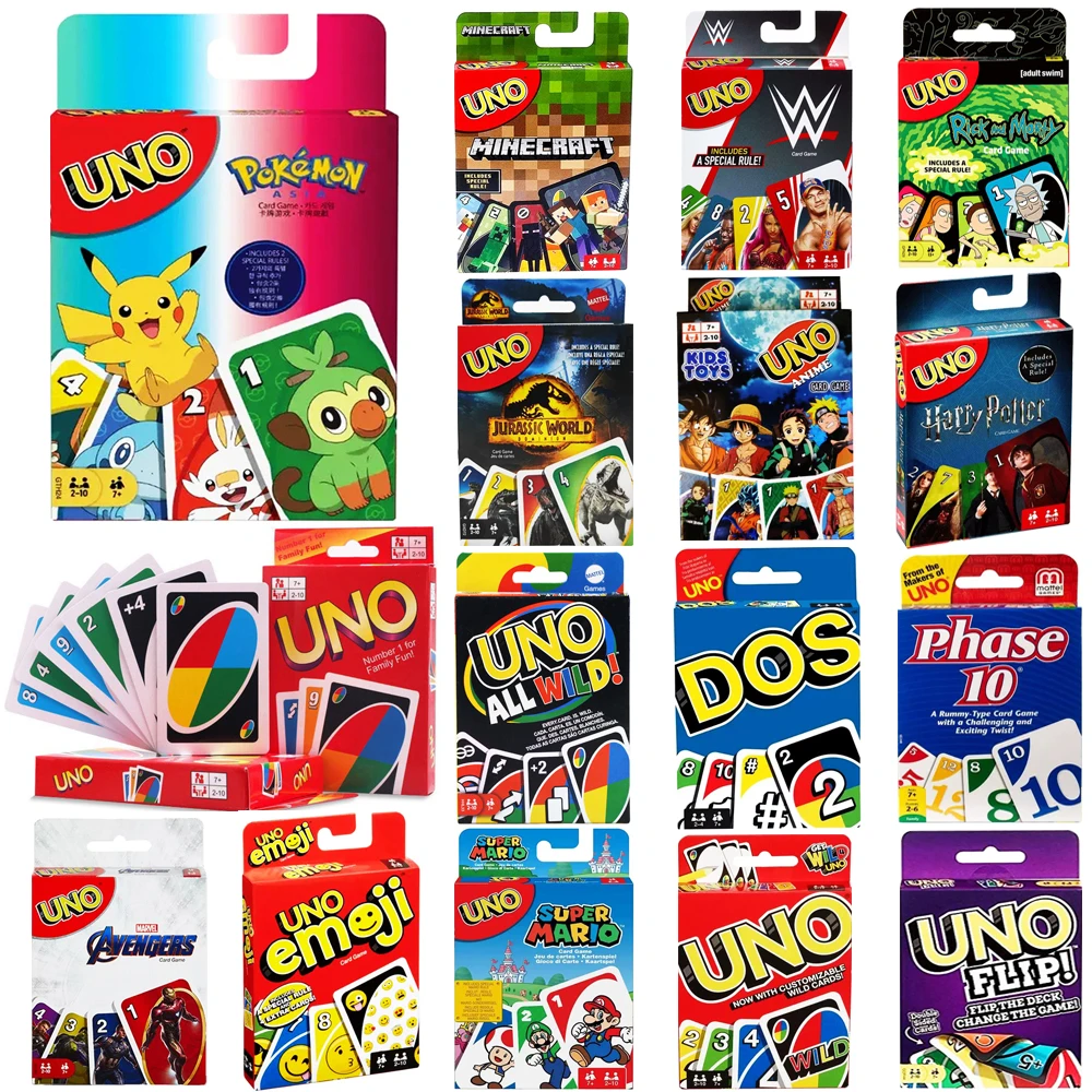 UNO Jogo de cartas Flip, Mattel, Multicolor : : Brinquedos e  Jogos