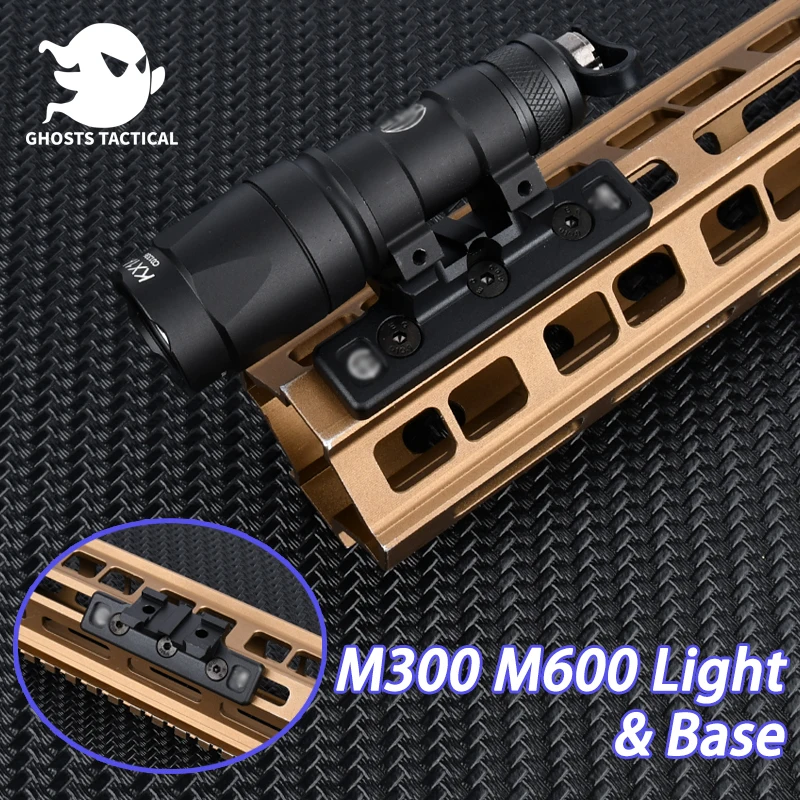 

Wadsn Surefir M600 M600U Airsoft Powerful Flashlight M300 M300A Tactical Mini Light Fit 20MM Rail MLOK Mount KEYMOD Base Hunting