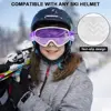 Findway Kid Ski Goggles Anti Fog UV Protection Snow Goggles OTG Design Over Helmet Compatible Skiing Snowboarding 2