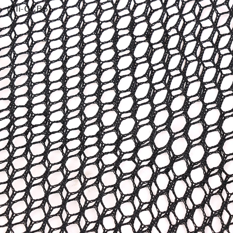 Drawstring Fish Basket Folding Portable Mesh Fishing Net String Bag Outdoor Fish Collection