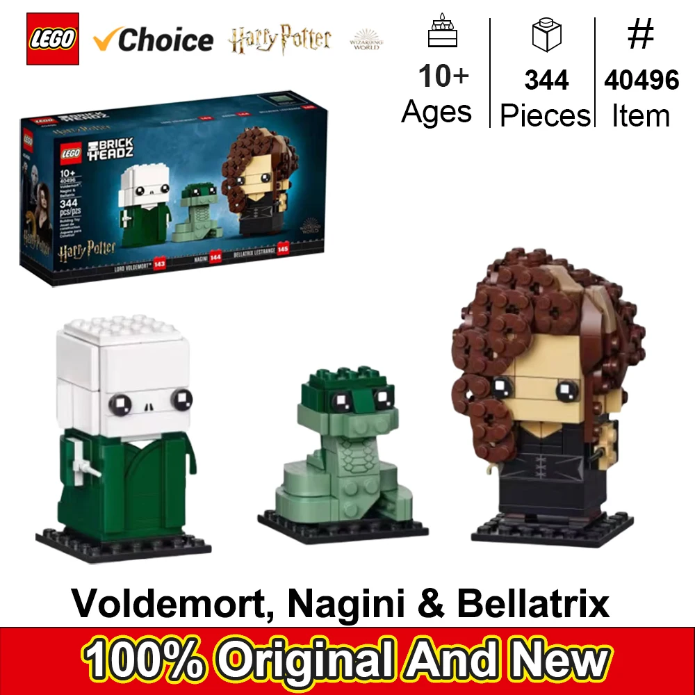 LEGO 40496 Harry Potter Voldemort, Nagini Bellatrix,Harry Potter