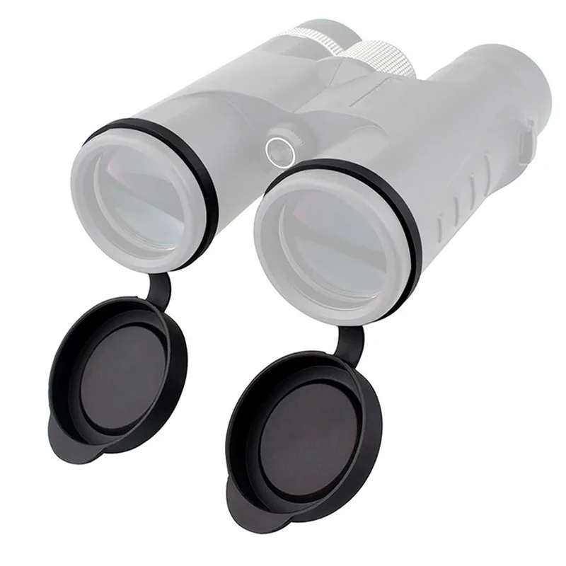 Binocular Protective Rubber Lens Caps - Eyepiece and Objective Lens Covers
