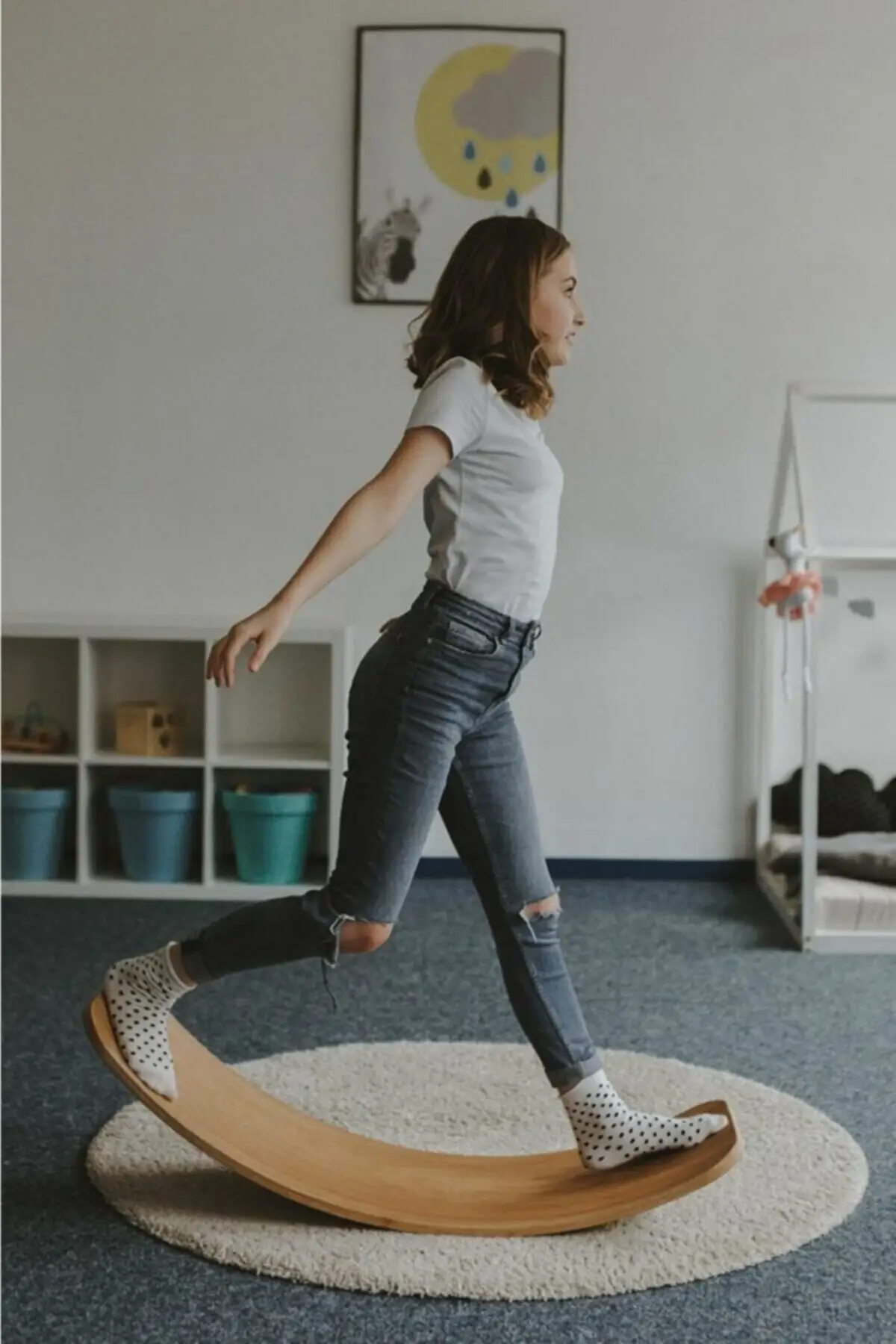 

Balance Board Custom Felt-Free Brown One Size Equipment & Accessories Sports Outdoor