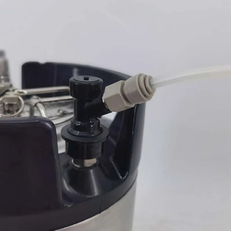 Homebrew Draft Beer Push In Fittings homebrew fitting 1/4" 5/16" 3/8" Food Grade EPDM O-ring Leaking Free