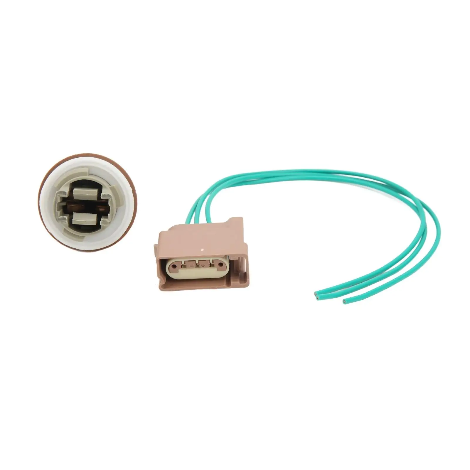 Turn Signal Lights Pigtail Fine Workmanship High Accuracy Wire Harness Pigtail Socket Stable ABS for 3157 Series Bulb