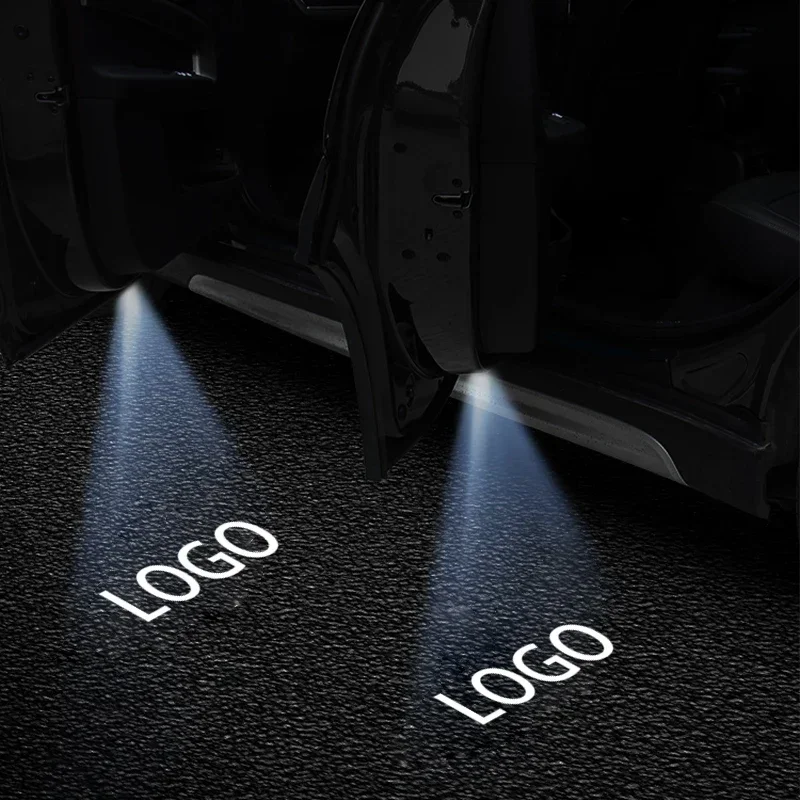 

2/4pcs Led Projector Light Car Door Welcome Lamp Car Accessories For Mini Cooper One S JCW R55 R56 R50 R53 R60 F55 F56