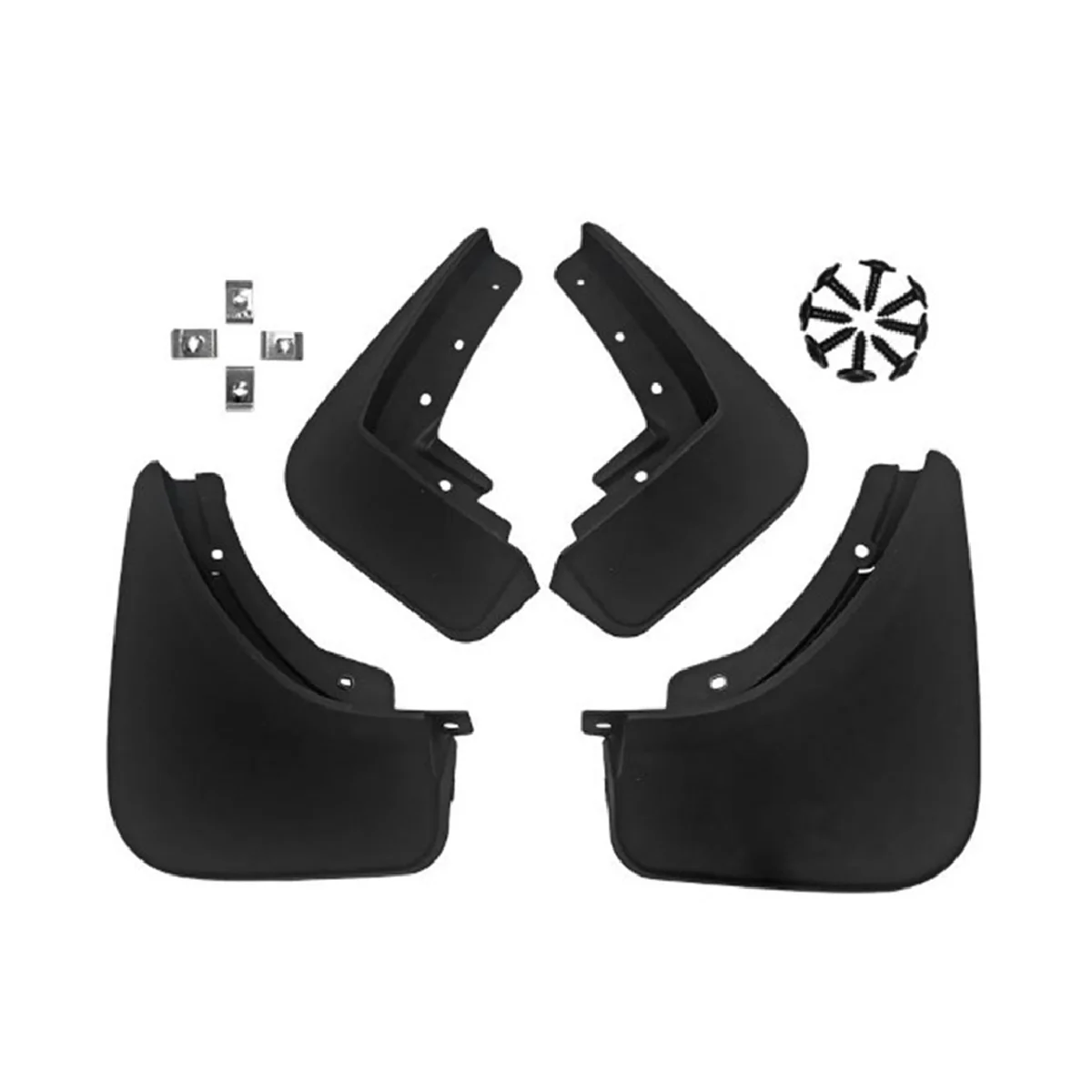 Guardabarros Delantero Y Trasero Para Coche, Protector De Salpicaduras Para Mercedes Benz Gla 2020-2021