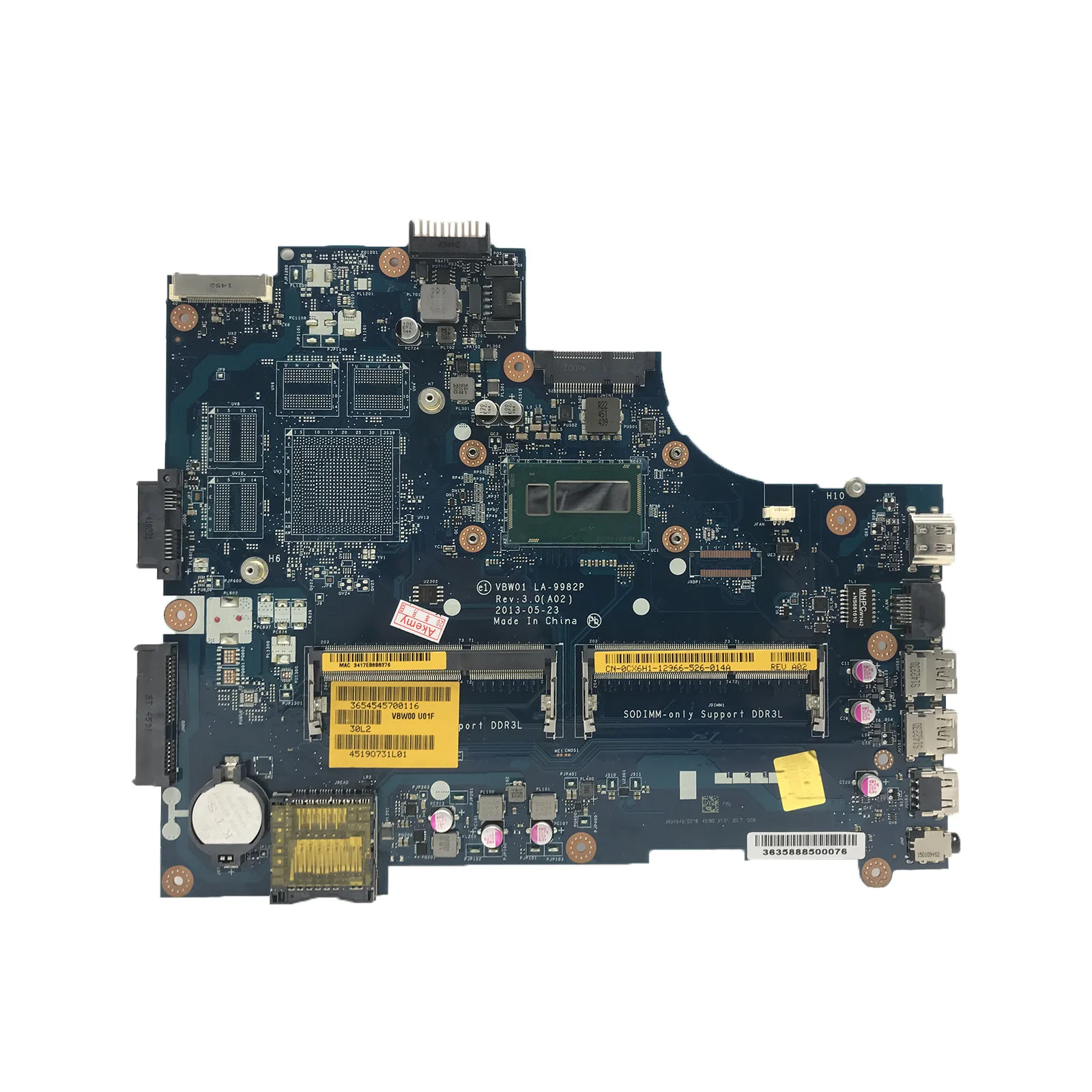 para dell inspiron motherboard mainboard gen cpu