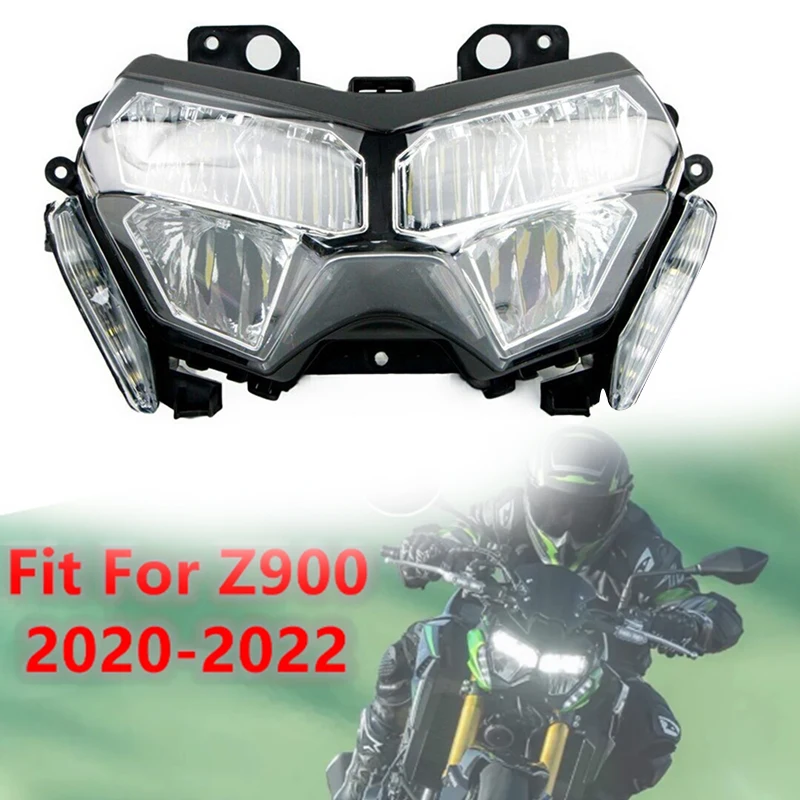 

Передняя светодиодная фара в сборе для мотоцикла 2020 2021 2022 Kawasaki Z900 Z 2023 ZR900