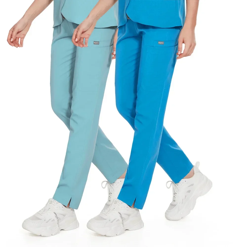 Solid Color Scrubs Pants Lab Surgical Pants Unisex Doctor and Nurse Uniform Work Pants Nurse Accessories Medical Doctor