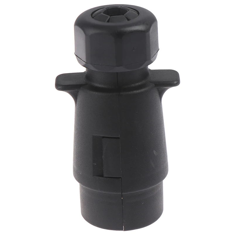 라운드 표준 유럽 자동차 플러그 커넥터, 7 핀 소켓 플러그, 트레일러, 12V, 7 웨이