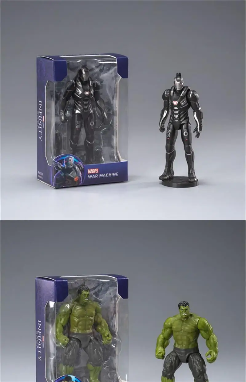 ZD Toy Spider-Man BASE AGGREGATION GAMEPLAY Iron Man Miles Morales ELECTRO SPIDER GWEN Collection Infinity Saga Figur Spielzeug – Detail 24