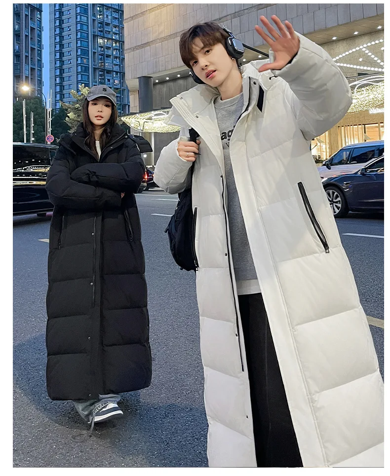 Down Coat Wearing Style