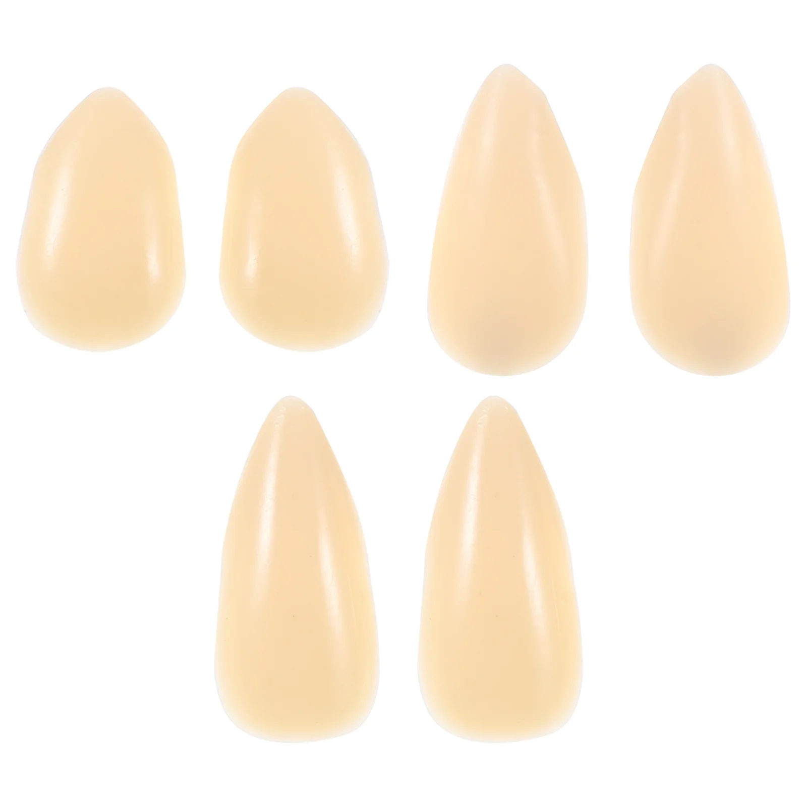 

3 Pairs Vampire Costume Halloween Teeth Accessories Fangs Realistic Caps Child