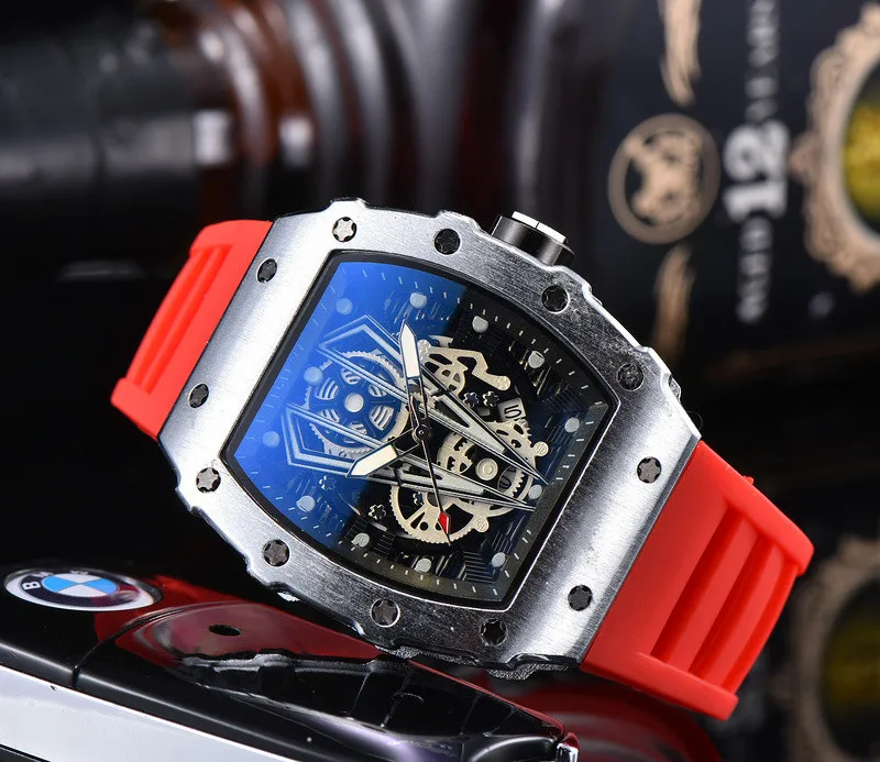 2022 Men's Watch RM Luxury Watches Casual Automatic Calendar Men's Watch Sports Quartz Chronograph 