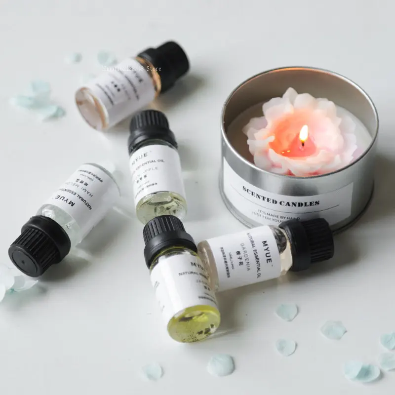 10ml/Bottle Aromatherapy Candle Material Essential Oil DIY Household Diffuser Homemade Handmade Soap Aroma Essential Oil fragrance oil,essential oil flavoring,organic essential oils