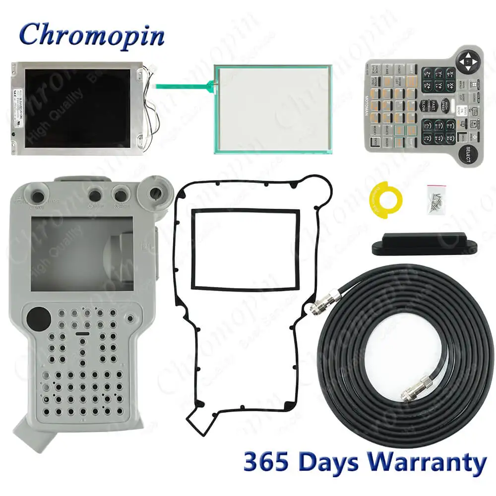 Motoman Teach Pendant Case JZRCR-NPP01-1 Plastic Case Cover for Yaskawa NX100 JZRCR-NPP01-1 Motoman Teach Pendant Touchscreen + Membrane Film + LCD Cable