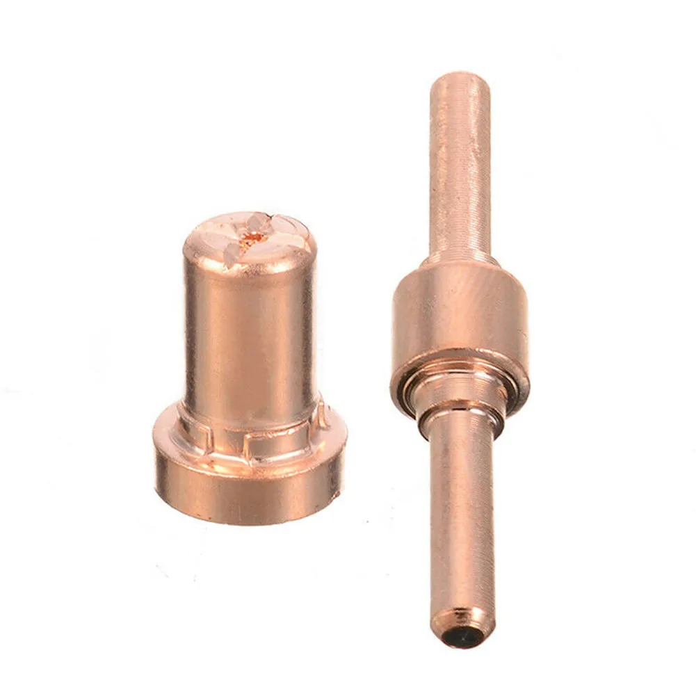 

60Pcs PT-31 Air Plasma Cutter Consumables Electrodes Gas Ring CT312 CUT50 50A For PT-31 LG-40 Cutting Torch Tool Accessories