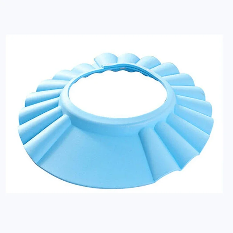 Lovely Baby Shampoo Hat Adjustable Shield Waterproof Ear Protection Toddler Kids Bathing Shower Cap Wash Hair Visor Caps hair wash hat hair wash shield shampoo shower cap