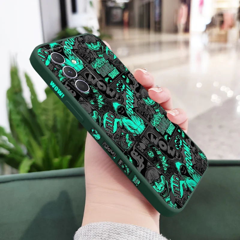Sleek Blackened Clown Phone Case
